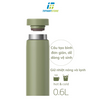 Bình giữ nhiệt Thermos 600ml nội địa Nhật - JON-600