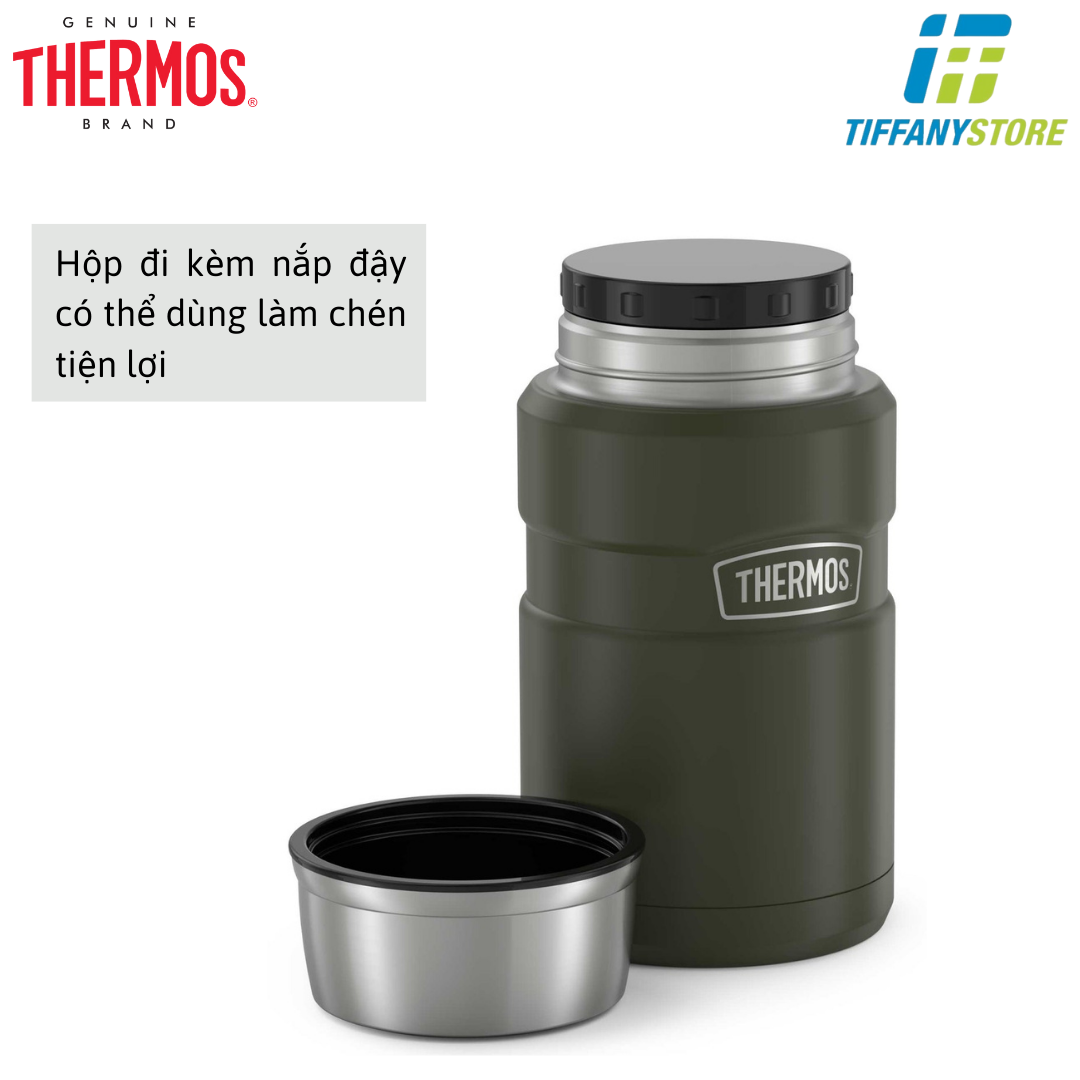 Hộp đựng thức ăn giữ nhiệt Thermos Stainless King Food Jar 710ml