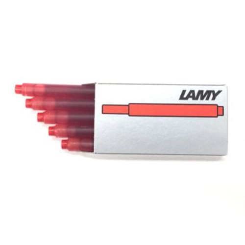 Bộ 5 ống mực Lamy màu đỏ (Red) - T10