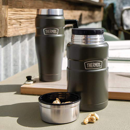 Hộp đựng thức ăn giữ nhiệt Thermos Stainless King Food Jar - 710ml Hộp đựng thức ăn giữ nhiệt Thermos Stainless King Food Jar - 710ml