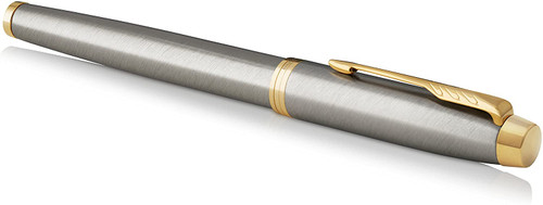 Bút Bi Dạ Parker IM Rollerball Pen Brushed - Ngòi F - Mực đen - 1931663 Bút Bi Dạ Parker IM Rollerball Pen Brushed - Ngòi F - Mực đen - 1931663