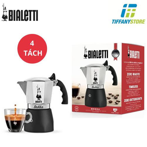Ấm pha cà phê Bialetti New Brikka - Made in Italy
