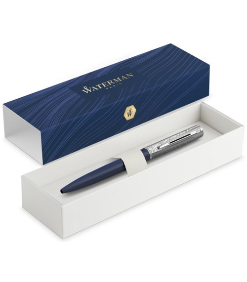 Bút bi Waterman Allure Deluxe Blue lacquer CT - Ngòi F - Mực xanh - 212270