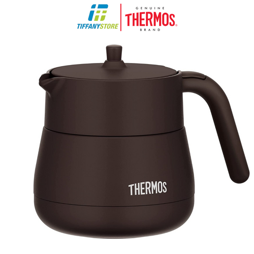 [Nội địa Nhật] Ấm pha trà giữ nhiệt Thermos có lưới lọc TTE-450 - 450ml