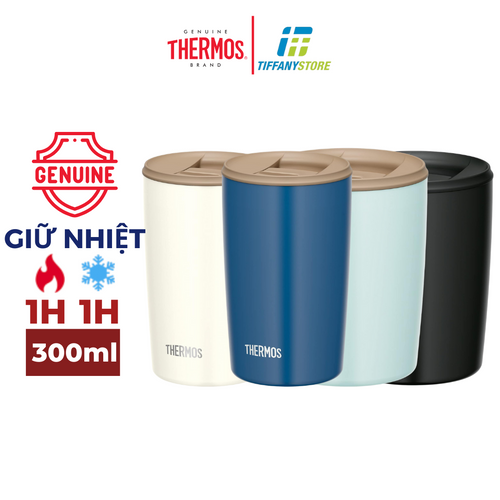 Cốc giữ nhiệt Thermos có nắp JDP-300 - 300ml - Hàng nội địa Nhật