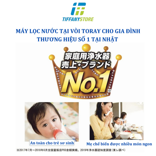 Máy lọc nước tại vòi Toray MK207X - Torayvino - Made In Japan