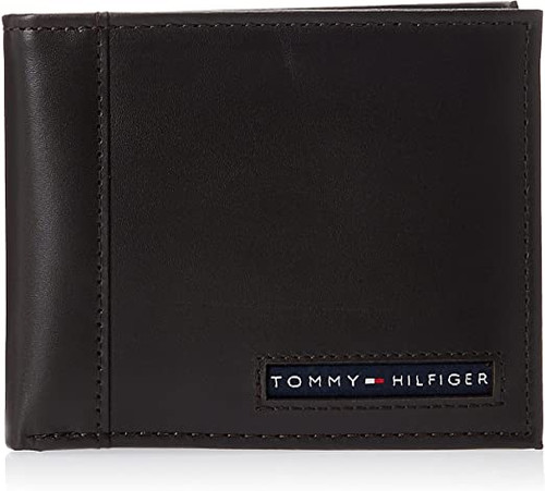 Ví nam Tommy Hilfiger Mens Cambridge Passcase - Màu nâu 5675/02 - Chính hãng