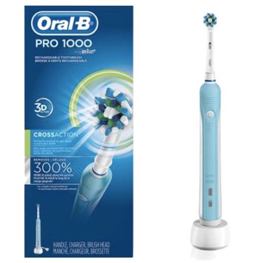 Oral-B Pro 1000 - B​àn chải điện giá tốt bạn không thể bỏ lỡ