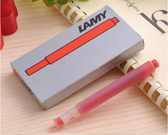 Bộ 5 ống mực Lamy màu đỏ (Red) - T10