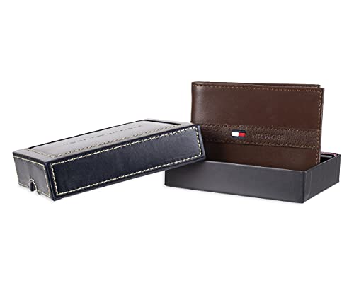 Ví nam Tommy Hilfiger Mens Ranger Passcase Cognac 5673/03