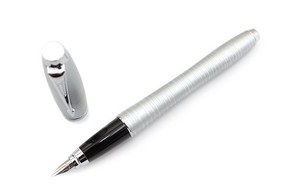 Bút Parker Urban Premium Silver/Blue Fountain Pen