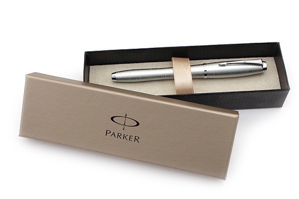 Bút Parker Urban Premium Silver/Blue Fountain Pen