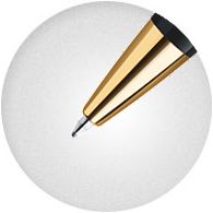 Bút bi Waterman Expert Ballpoint Pen Black Gold