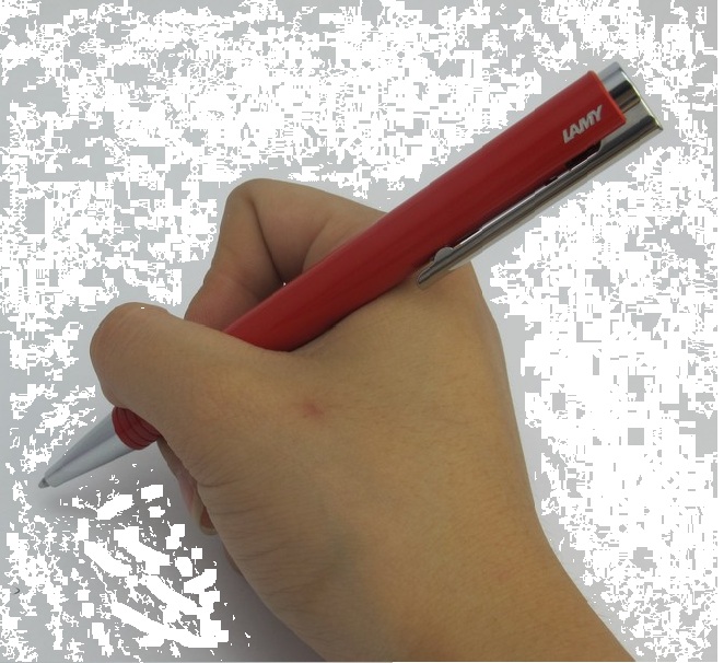 Bút bi Lamy M+ - Màu đỏ (Red) - L204