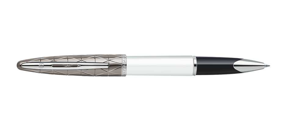 Bút bi Waterman Carene Contemporary White Chrome Trim