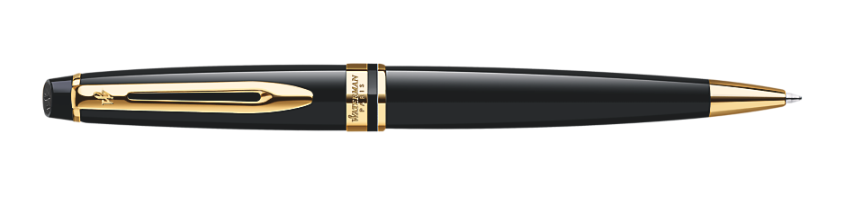 Bút bi Waterman Expert Ballpoint Pen Black Gold