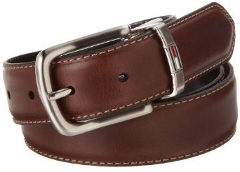 Thắt lưng Tommy Hilfiger Men Leather Reversible mặt màu nâu