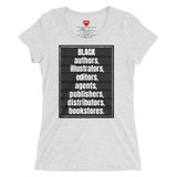 Just Us Books x Words from tHe Xrt - Black Entrepreneurs (Ladies' short sleeve t-shirt)