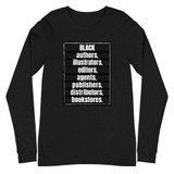Just Us Books x Words from tHe Xrt - Black Entrepreneurs (Unisex Long Sleeve Tee)
