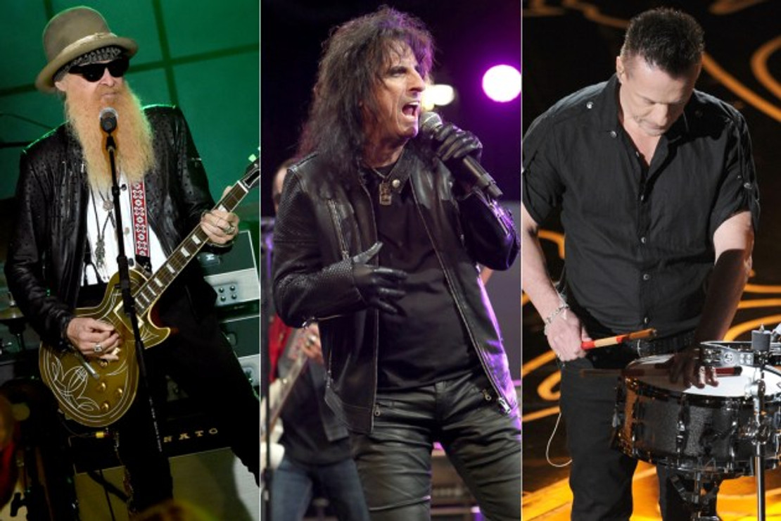 Alice Cooper's New Album to Feature ZZ Top and U2 Band Members Alice Cooper's New Album to Feature ZZ Top and U2 Band Members