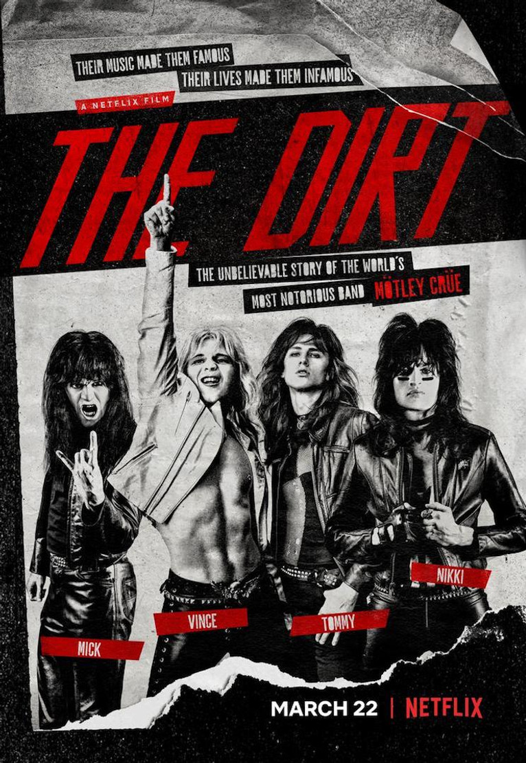 Motley Crue's "The Dirt" Movie Coming to Netflix (Trailer) Motley Crue's "The Dirt" Movie Coming to Netflix (Trailer)