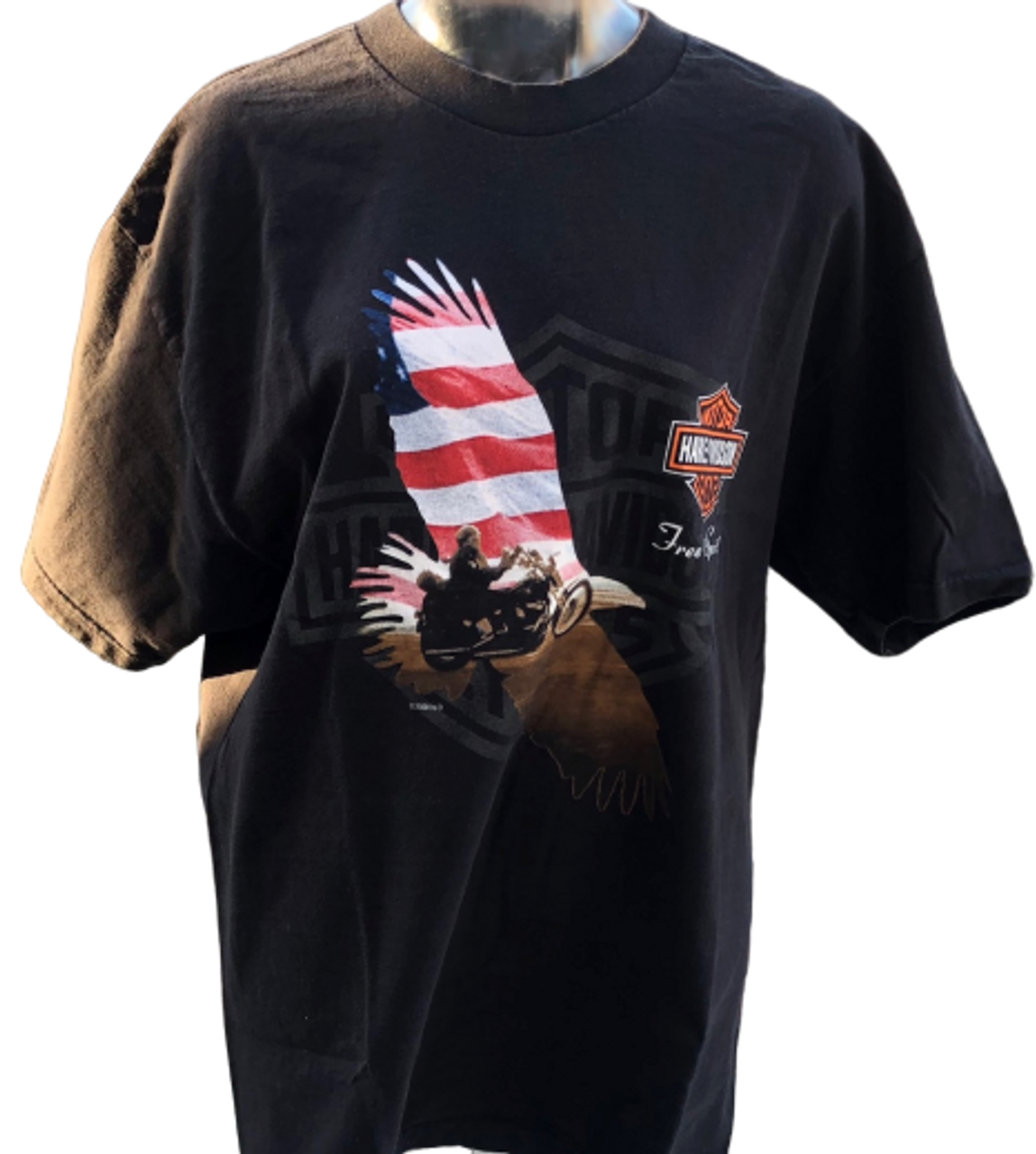 Harley Davidson Vintage Unisex T Shirt Free The Spirit