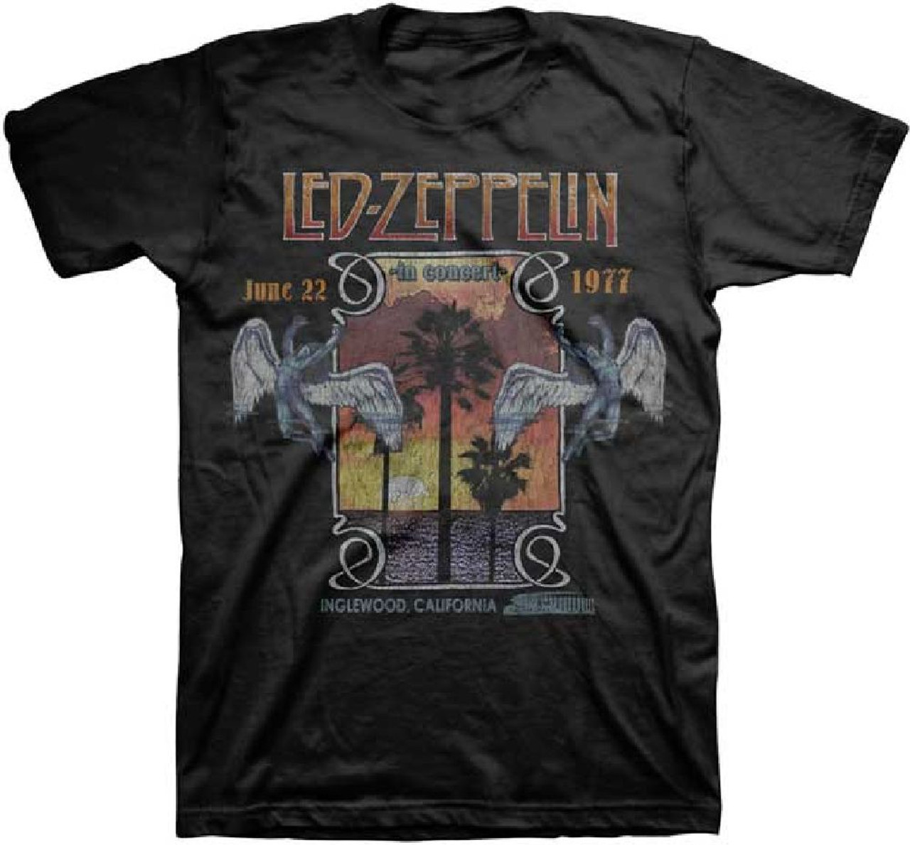 T shirt led zeppelin vintage clearance