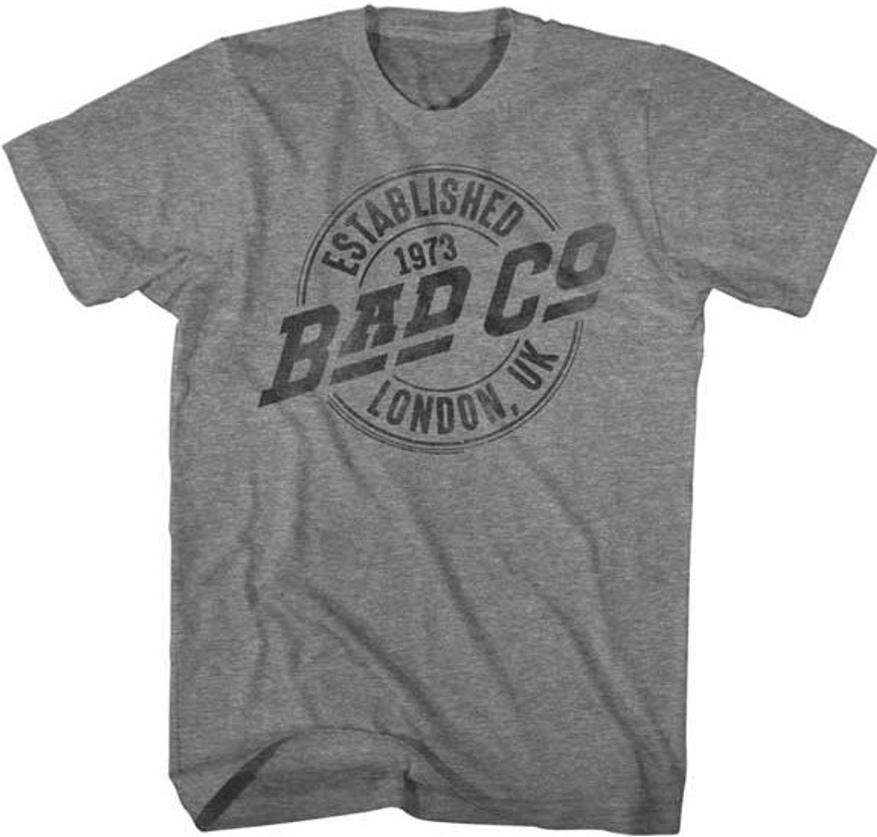 Bad Company Vintage Fashion T Shirt Bad Company Logo Established