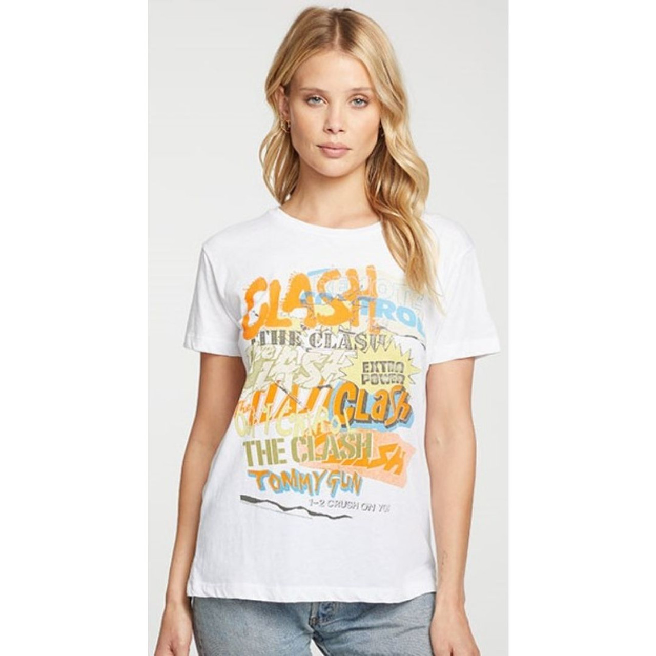 The Clash Women's Vintage Fashion T-shirt by Chaser - The Clash 