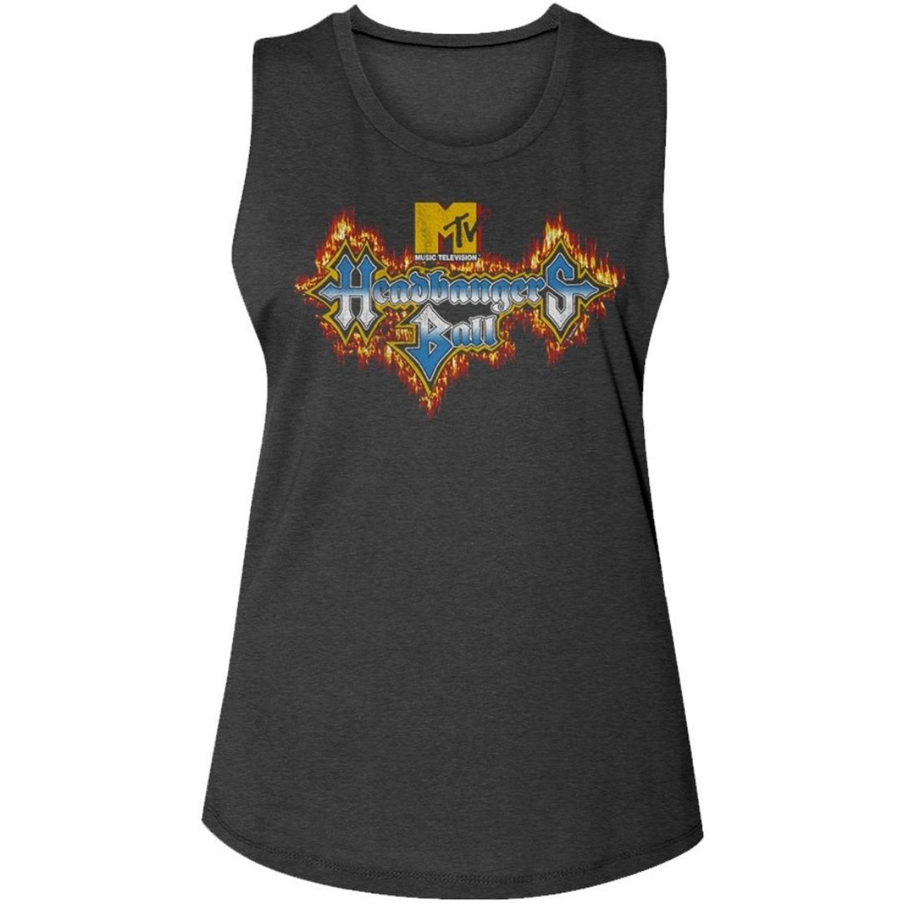 MTV Music Television Headbanger's Ball Logo Women's Sleeveless