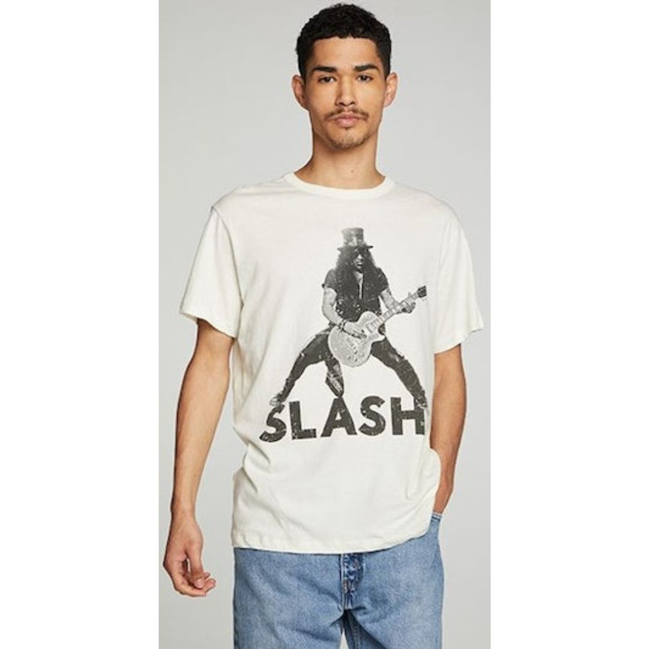 Slash from Guns N' Roses Men's Fashion T-shirt by Chaser