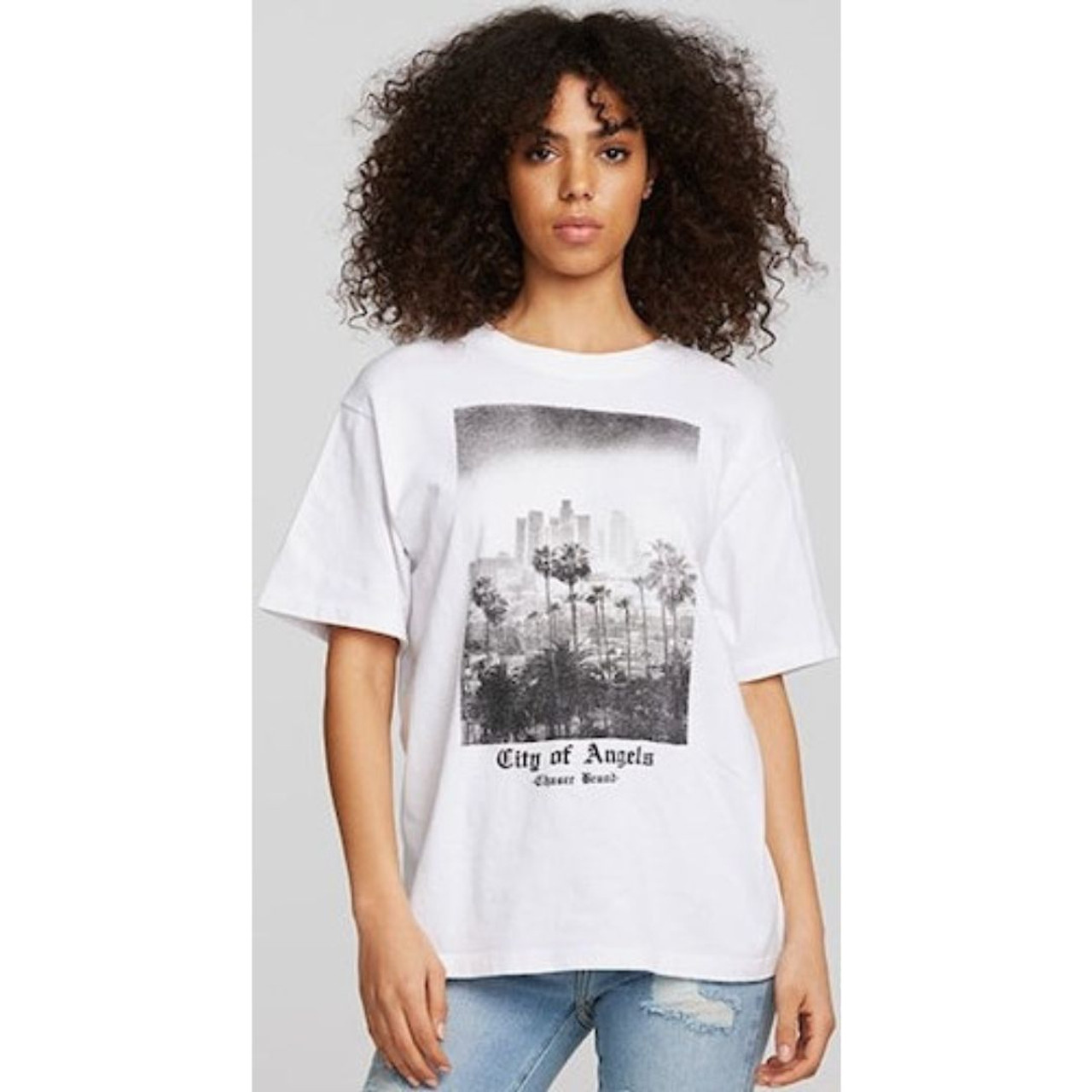 Chaser Brand City of Angels Photograph Women's T-shirt