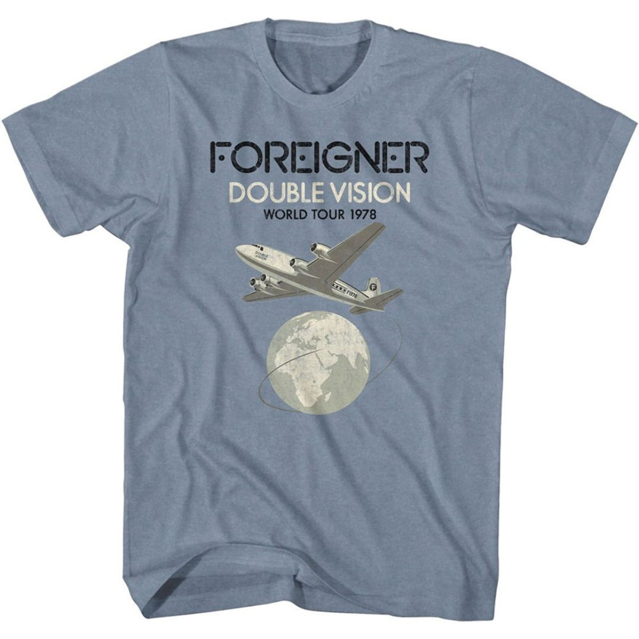 Foreigner Double Vision World Tour 1978 Men's Unisex T-shirt