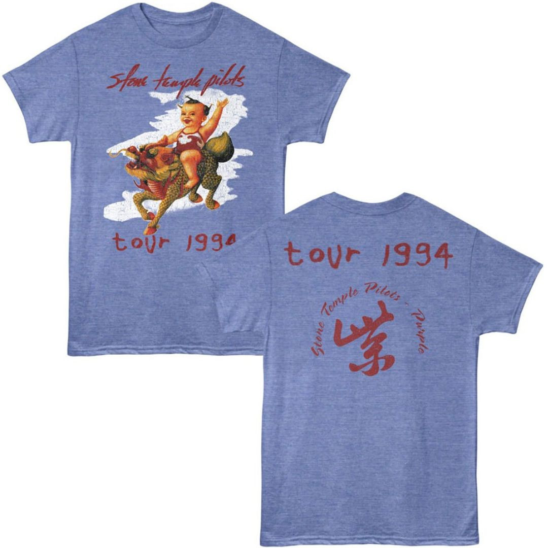 Stone Temple Pilots Tour 1994 Men's Unisex Concert T-shirt