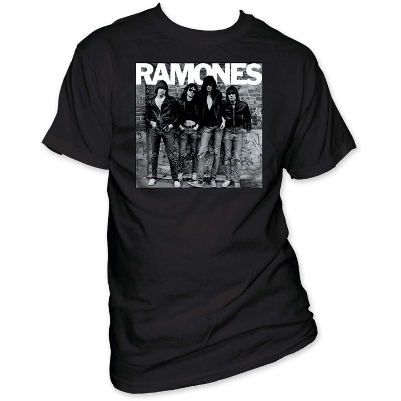 Ramones T-shirt - Debut Album Cover Artwork | Men's Black Shirt