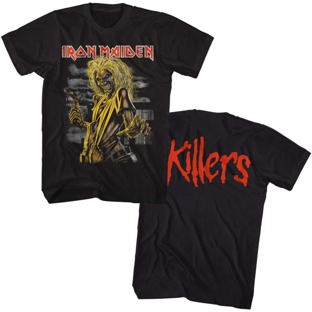 Iron Maiden Killers Album Cover Artwork Men's Unisex T-shirt