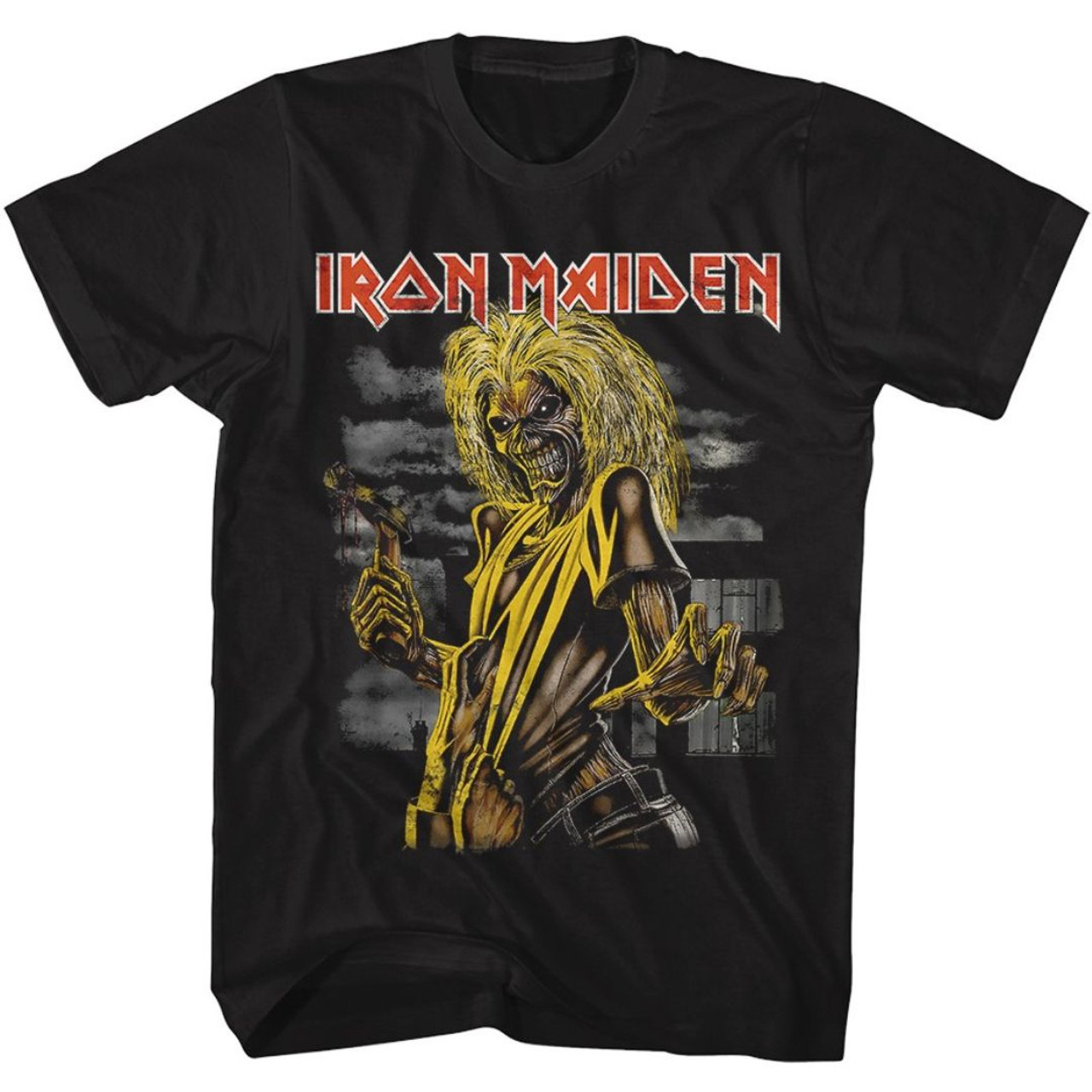 安価IRON MAIDEN シャツ トップス