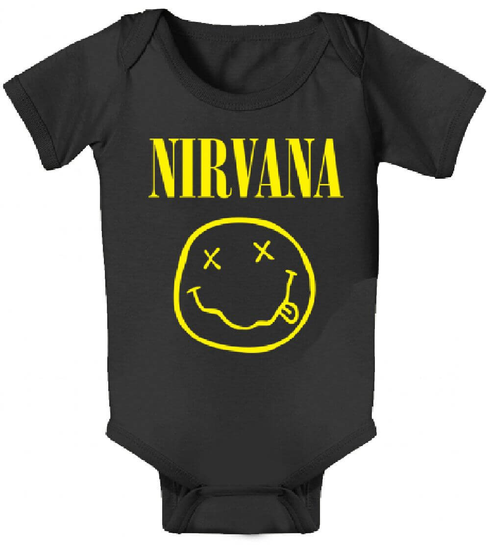 nirvana baby onesie