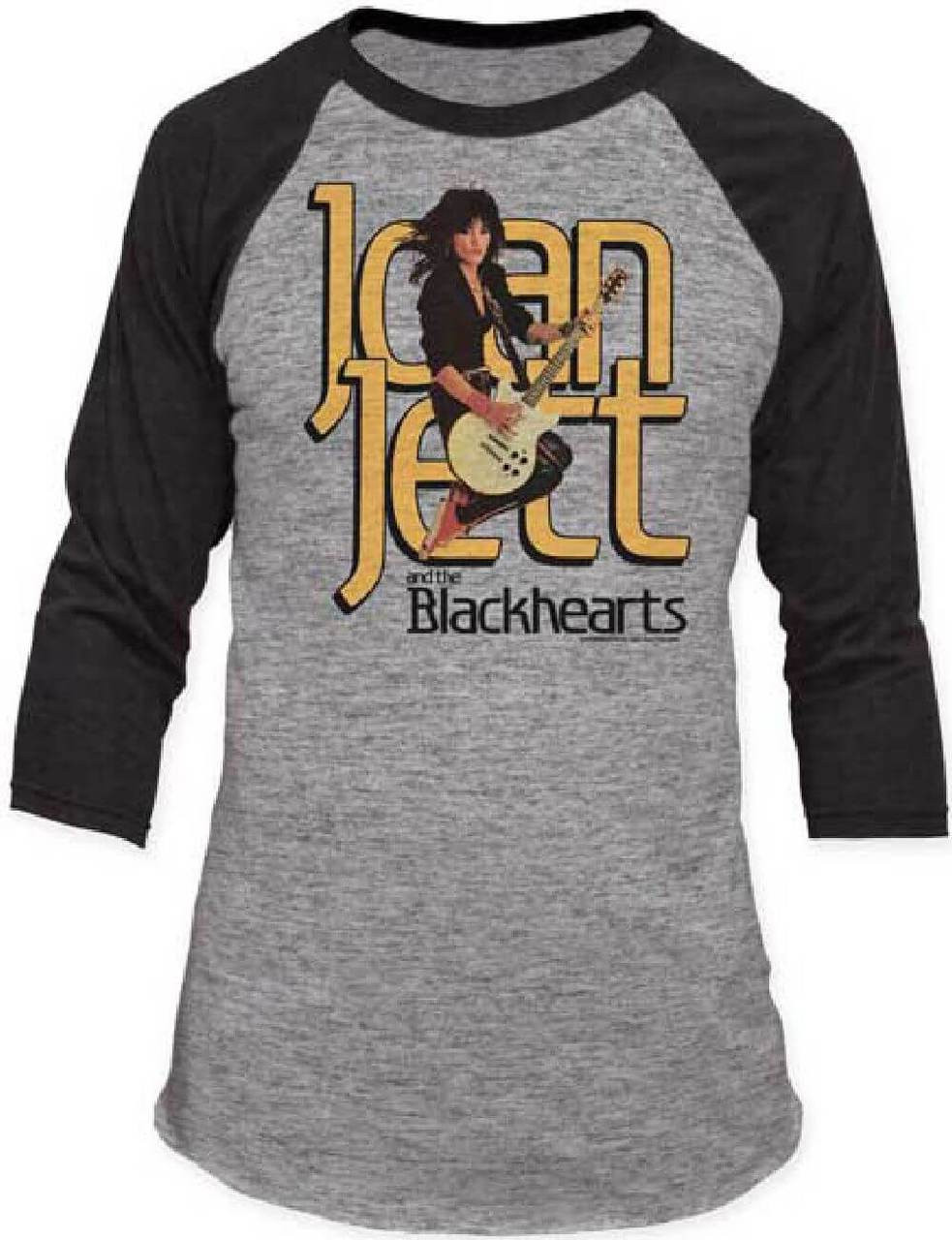 Joan Jett The Blackhearts Album Cover And Band Logo Baseball Jersey