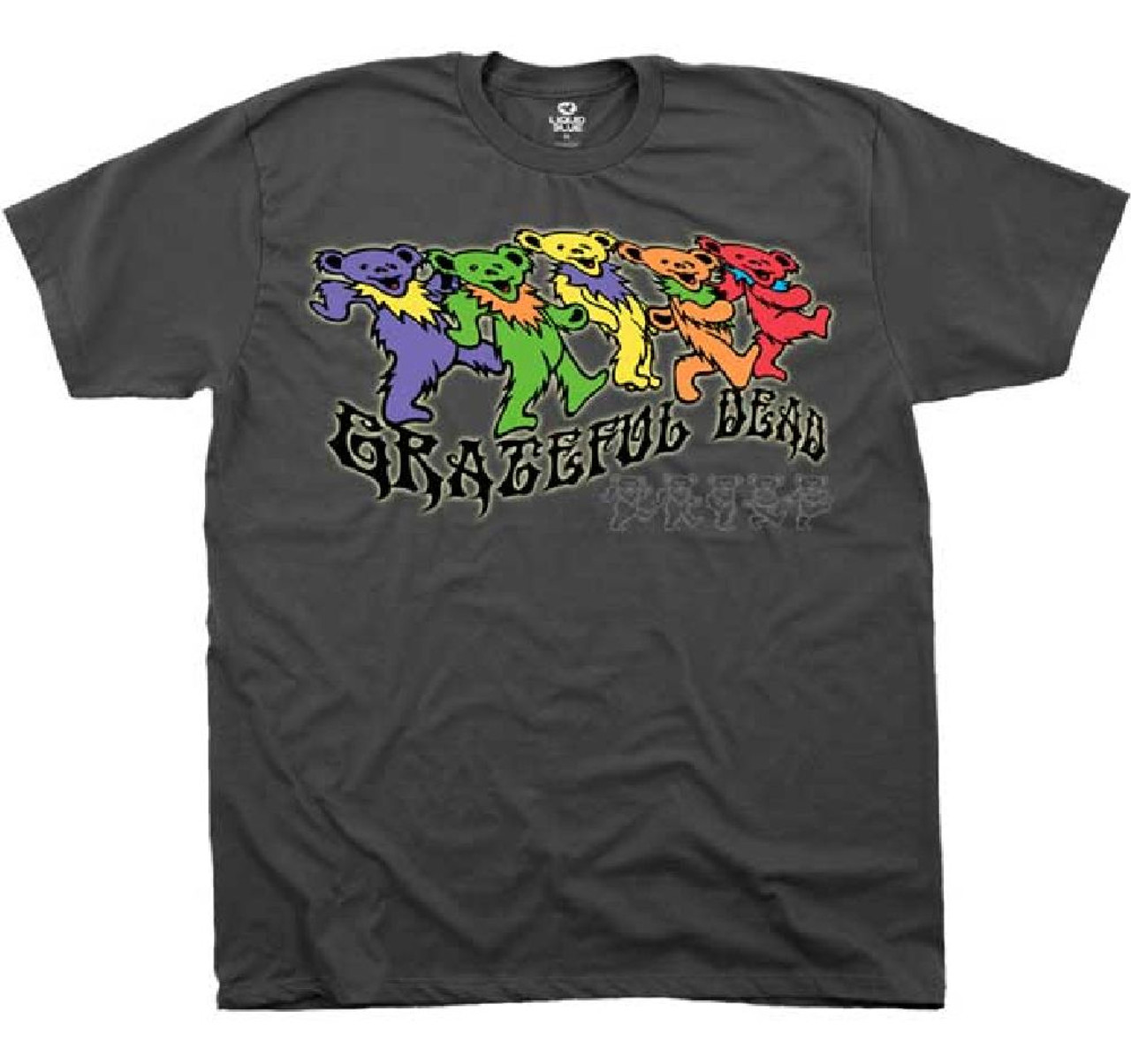 grateful dead dancing bears t shirt classic