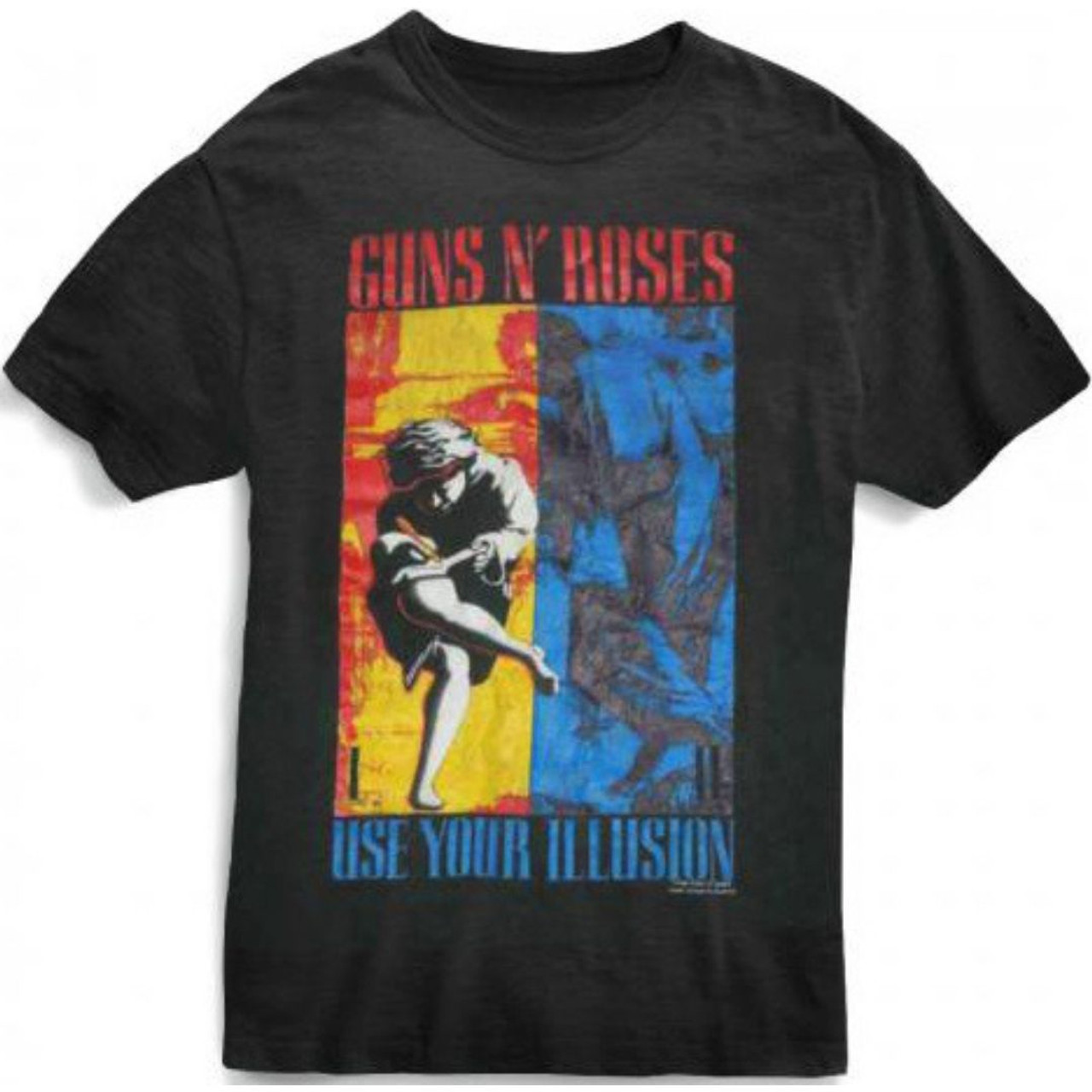 otte Permanent kronblad Guns N Roses Use Your Illusion Album Covers Art Men's T-shirt