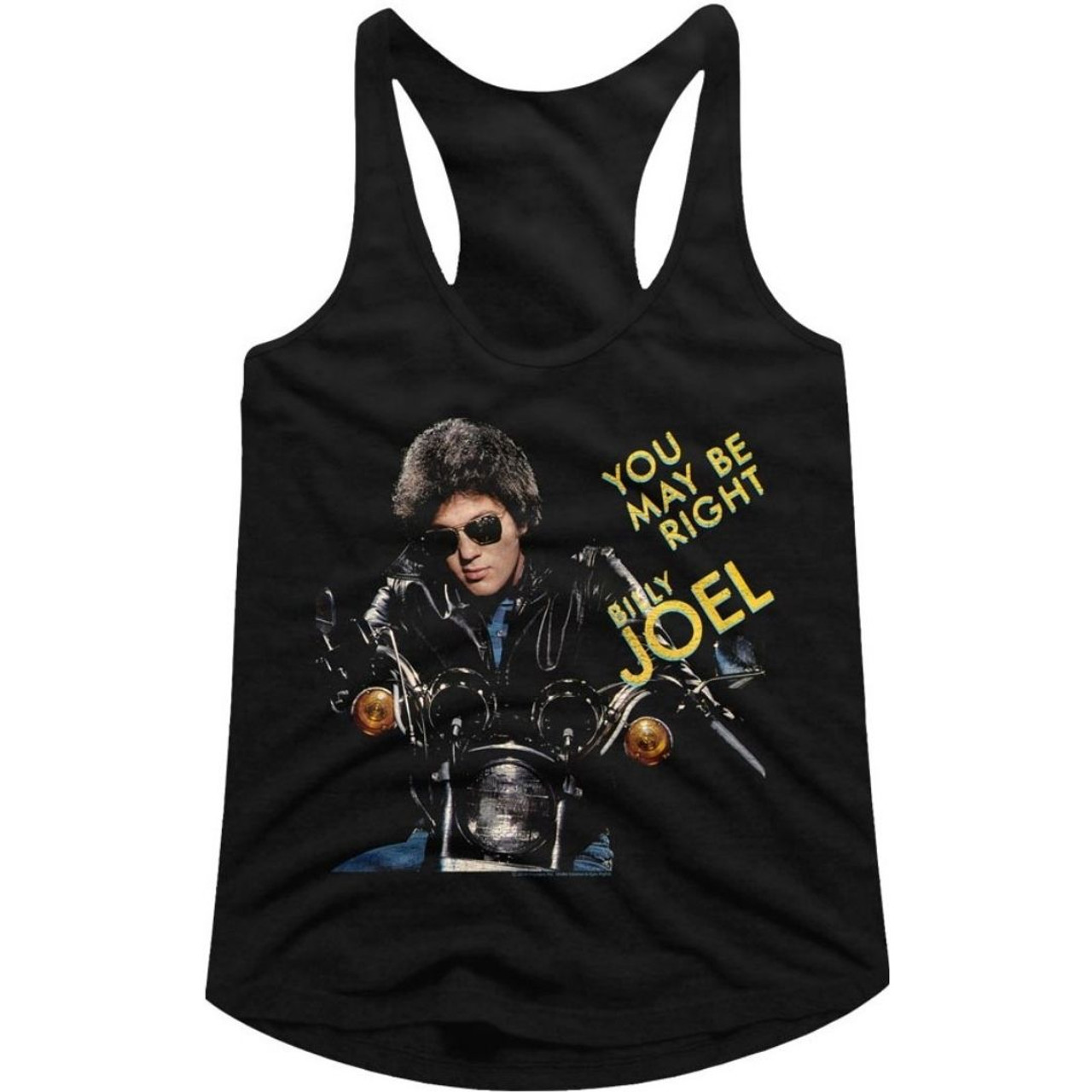 Billy Joel Album Cover Tank Top T-shirt - You May Be Right