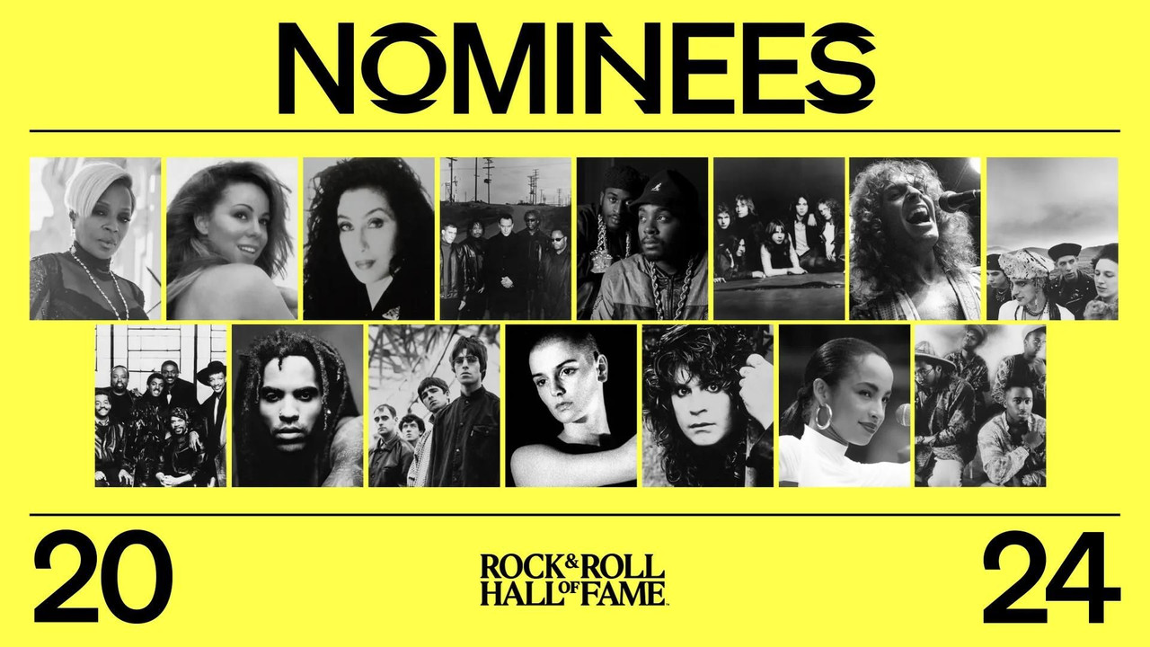 ROCK AND ROLL HALL OF FAME 2024 NOMINEES ANNOUNCED ROCK AND ROLL HALL OF FAME 2024 NOMINEES ANNOUNCED