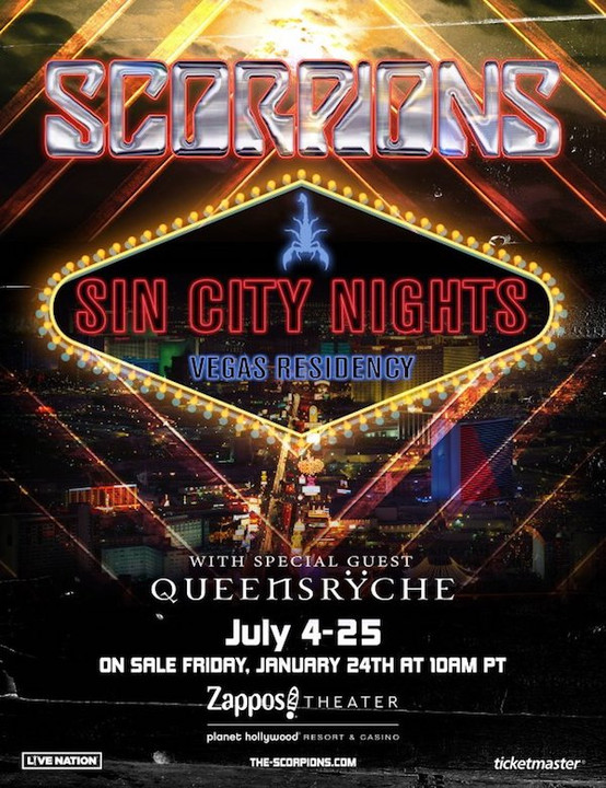 SCORPIONS LAS VEGAS RESIDENCY - 2020 SCORPIONS LAS VEGAS RESIDENCY - 2020