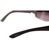 Esprit Women's Classic Rectangle Sunglasses with Burgundy Frame and Wine Colored Lenses - logo