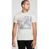 The Clash London Calling Album Cover Artwork Men's White Vintage Fashion T-shirt by Chaser - front 2