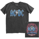 AC/DC ACDC Ballbreaker World Tour 1996 Men's Unisex Black Vintage Fashion Concert T-shirt by Dirty Cotton Scoundrels