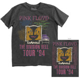 Pink Floyd The Division Bell Tour 1994 Men's Unisex Black Vintage Fashion Concert T-shirt by Dirty Cotton Scoundrels