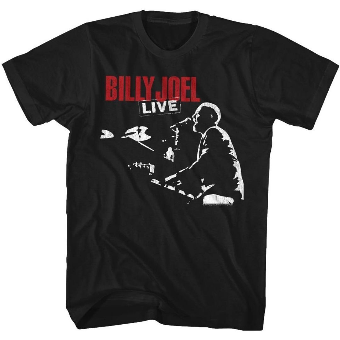T-shirt Vintage Billy Joel Glass Houses - Taille S à 5XL - Neuf Avec étiquettes