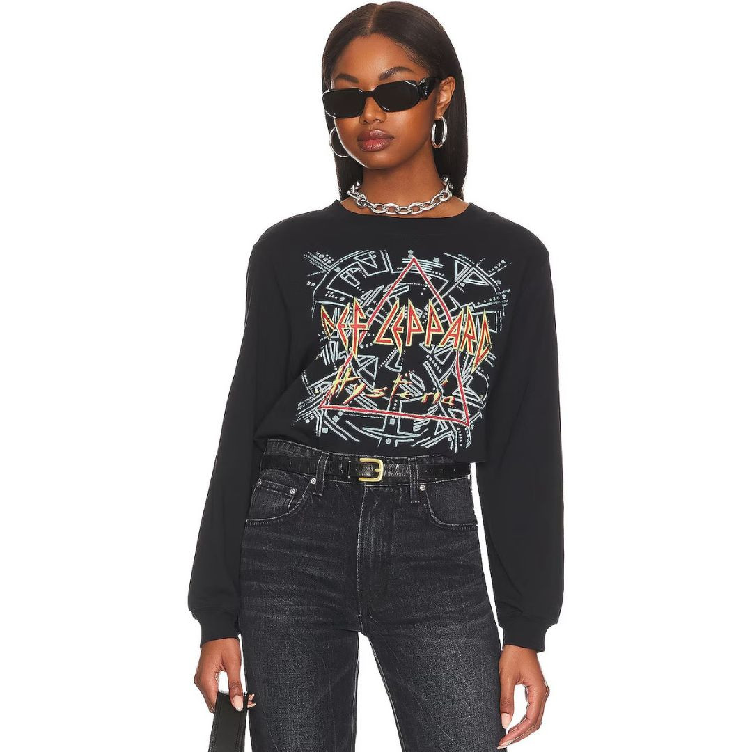 Women's Rock TShirts Rock concert, Tour, Album Art & Vintage Styles